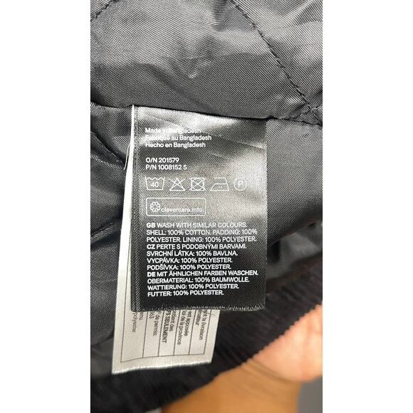 H&M Black Corduroy Jacket Men’s Sz L - Picture 11 of 11